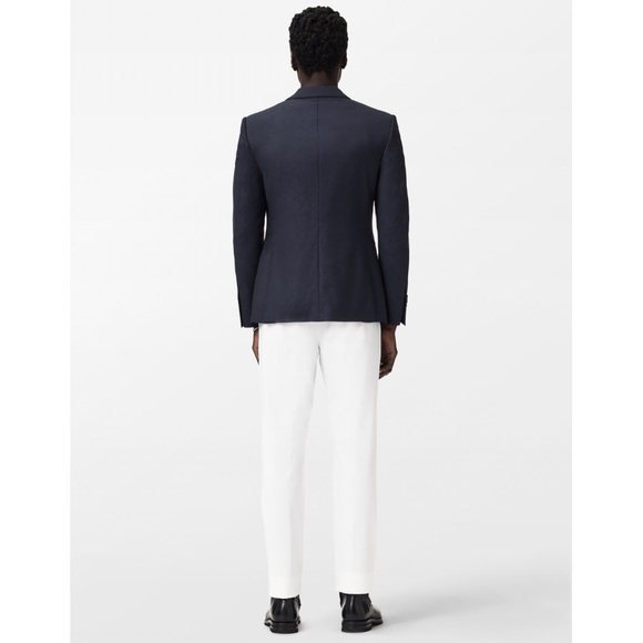 NWT John Varvatos Mercer Tailored Slim Pants in White Size 48 $498 MSRP Men’s - Picture 4 of 15